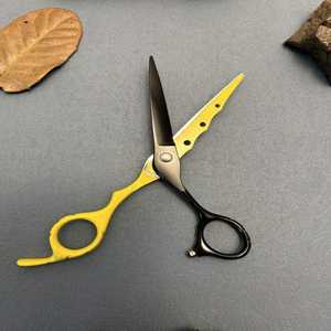 ใหม่กรรไกรตัดผมแบบ4CR กรรไกรตัดผมแบบฟันเลื่อยเลเซอร์ขนาดใหญ่สำหรับร้านเสริมสวยตัดผมมืออาชีพ - Product Image 5