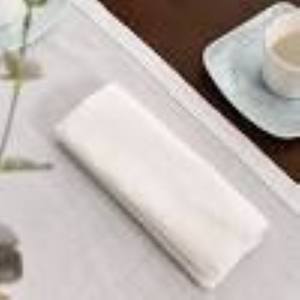 Servilletas de mesa de algodón modernas hechas a mano con diseño teñido liso tamaño personalizado uso doméstico sostenible - Product Image 4