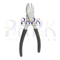 Cortador Diagonal TC con Mordazas de Acero Inoxidable de 200mm, Mango de Espuma Mate, para Joyería, Manualidades DIY, Crimpado de Alta Resistencia, Alambre de Pesca