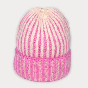 Moda de invierno Waffle Beanie Logotipo personalizado Hombres Beanie Hat Waffle Knit Jacquard Beanie con etiqueta privada/etiqueta tejida hecha Pakistán - Product Image 3