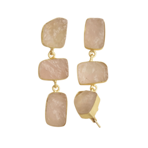 Clous en pierres précieuses en laiton, vente en gros, bijoux en pierres précieuses authentiques, finition plaquée or 18 carats, sans nickel, durables, parfaits pour la vente en gros - Product Image 6