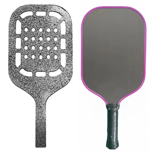 Paleta Pickleball termoformada personalizada núcleo completo de espuma fibra de carbono fibra de vidrio OEM al por mayor - Product Image 1