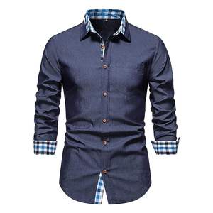Hot Sale Men Dress <b>Shirts</b> Casual Breathable New Fashion <b>Office</b> Business Work Dress <b>Shirt</b> High Quality Dress <b>Shirt</b> For Men - Product Image 2