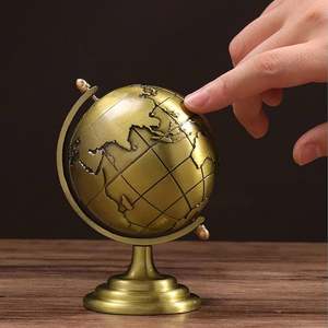 Tamaño personalizado y acabado Oro Vidrio Aluminio Globo Metal Personalizado Aluminio Globos giratorios Precios al por mayor - Product Image 6