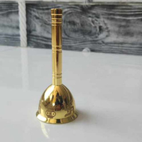 Instruments de musique Pooja Ghanti de cloche en laiton Aarti de qualité supérieure pour Puja et cadeau