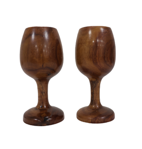 Fabricant de verre à vin en bois artisanal élégant vente en gros de verre en bois à plusieurs conceptions de haute qualité - Product Image 6