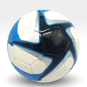 Balón de Fútbol Mini de Alta Calidad y Profesional para Principiantes – Balón de PU Cosido a Mano en Azul y Blanco, Hecho en Pakistán - Product Image 1