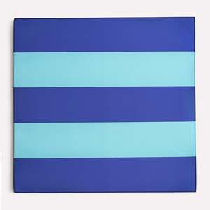 Tapis anti-sable AquaStripe portable pour meubles d'extérieur - Product Image 1