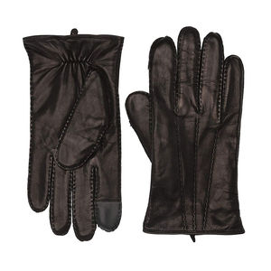 Gants de conduite en cuir véritable personnalisables de haute qualité pour hommes avec protection UV - Product Image 5