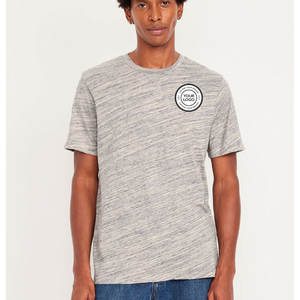 Venta al por mayor de ropa de fábrica 100% algodón camisetas de gran tamaño Unisex deportes en blanco liso impresión Slim Fit hombres camiseta - Product Image 1