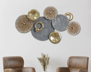 Último diseño de mapa del mundo, arte de pared de Metal de lujo hecho a mano, atractivo acabado multicolor para espacio de oficina con diseño único - Product Image 4