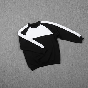 Sudadera Personalizada con Logotipo Bordado, Diseño Casual con Paneles de Bloques de Color, Cuello Redondo, para Hombre, Transpirable y Gruesa - Product Image 6