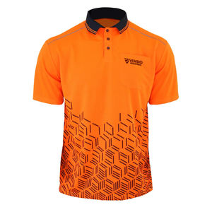 Polo con impresión personalizada, comodidad superior, tela duradera, ideal para diseños personalizados, Polo sublimado - Product Image 1