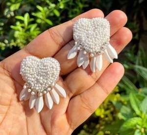 Aretes de Cuentas Hechos a Mano, Diseños y Estilos Personalizados, Aretes de Cuentas Múltiples para Mujer, Joyería Festiva para Fiestas al Mejor Precio - Product Image 5