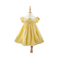 Livraison rapide Princes robe ODM et OEM pour bébé fille à manches courtes produit de vente chaud du fabricant vietnamien