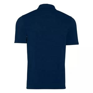 T-shirt polo 100% coton avec logo personnalisé pour homme, polo d'affaires formel de golf, vente en gros - Product Image 4