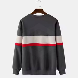 เสื้อสเวตเชิ้ตคอกลมสำหรับผู้ชาย, เสื้อสเวตเชิ้ตผ้าโพลีเอสเตอร์ผ้าฝ้ายระบายอากาศได้ดีเหมาะสำหรับฤดูหนาว - Product Image 2