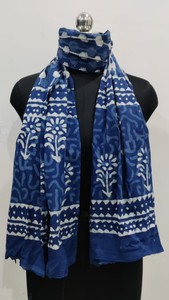 Pareo índigo de Color azul natural, pareo de algodón con estampado de bloque de mano indio, pareo de playa índigo, traje de baño para mujer - Product Image 6