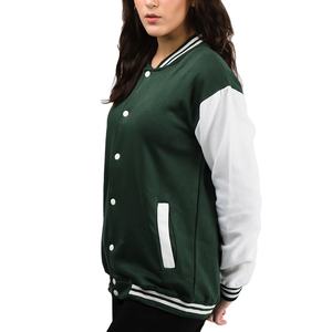 Veste bomber vintage en toile d'hiver sur mesure OEM en gros pour hommes, basketball, grande taille, broderie en peau de mouton et de vache, 2026 - Product Image 1