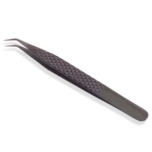 Pinzas para Pestañas de Acero Inoxidable, Duraderas, Calidad Profesional, Agarre de Diamante, Ecológicas, Perfectas para Aislar Pestañas Naturales - Product Image 1