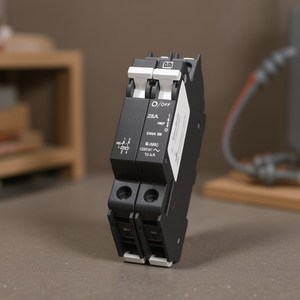 Interruptor de Circuito en Miniatura OutBack Power DIN-60D-AC-480 de 2 Polos para Montaje en Riel DIN, 60A - Product Image 3