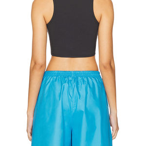 Chaqueta Corta Cortavientos con Mangas Raglán para Mujer, Conjunto de Ropa de Lujo, Chaqueta Cortavientos con Cremallera, Top Corto, Pantalones, Chándal - Product Image 2