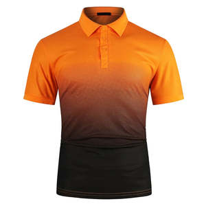 Polos de talla grande para hombre, camiseta Polo de negocios de Color sólido Simple para hombre, camiseta de manga corta de seda helada delgada de verano para hombre - Product Image 1