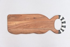 Juego de Tablas de Cortar de Madera de Acacia, Tabla de Queso de Resina y Tabla de Cortar de Madera para Uso en la Cocina, Utensilios de Cocina - Product Image 4