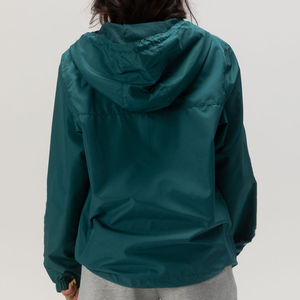 Chaqueta Cortavientos de Diseño Personalizado para Mujer, Transpirable, Ligera, con Capucha, de Secado Rápido, Ecológica, de Nailon - Product Image 3