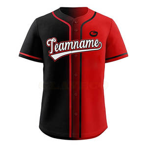 Jersey de béisbol de alta calidad de nuevo diseño Jersey de béisbol de secado rápido Jersey de béisbol transpirable - Product Image 6