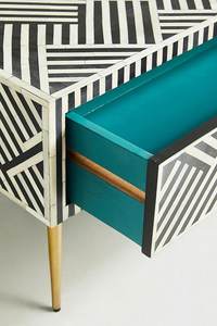 Incrustaciones de hueso indio de lujo Muebles para el hogar europeos tradicionales Juegos de madera de alta calidad Ecológico para dormitorios Baños Escuelas - Product Image 3