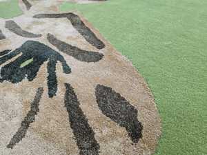 Alfombra de lana con mechones a mano de calidad superior, diseño abstracto geométrico, tamaños personalizables, alfombra Premium hecha a mano - Product Image 3