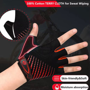 Gants de cyclisme mi-doigts respirants et confortables, best-sellers à prix raisonnable, par Bajwat Sports - Product Image 4