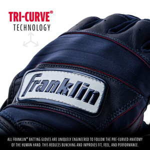 Guante de Bateo Franklin 100% Cuero Cabretta Premium Diseño Único Precio de Mayoreo Guantes de Bateo de Béisbol - Product Image 3