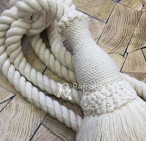 Embrasse de rideau en corde pour bouchon de rideau et décoration de la maison par Refratex India Fournisseur en vrac - Product Image 6