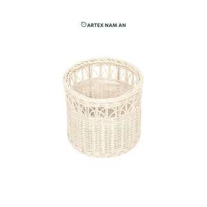 Ensemble de paniers à plantes en rotin écologique avec doublure intérieure pour la décoration - Product Image 4