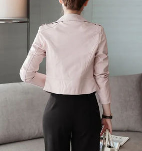 Chaqueta de Motociclista de Piel de Cordero Genuina para Hombre, de Alta Calidad, Impermeable y Resistente al Viento, para Todas las Temporadas - Product Image 4