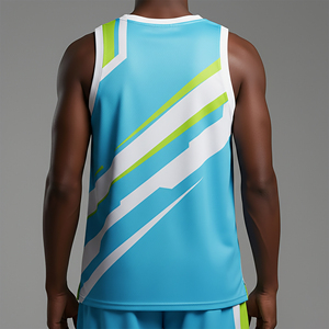 Maillot de basketball personnalisé en sublimation, léger, respirant et anti-transpiration pour l'entraînement sportif – Vente en gros - Product Image 3
