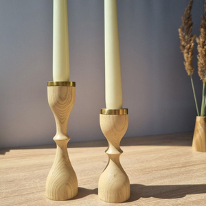 Centros de Mesa Más Vendidos, Mesas de Centro, Portavelas Decorativos de Madera, Candelabros de Madera Vintage para Decoración del Hogar en Venta - Product Image 1