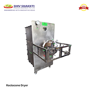 Nuevo Secador al Vacío de Doble Cono Automático RotoCone con Componentes Clave: Motor, Caja de Engranajes y Rodamientos para Procesamiento de Alimentos, Acero Inoxidable 316 - Product Image 2