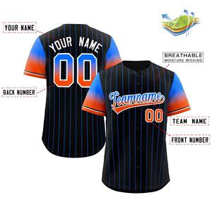 Grande demande Maillot de baseball personnalisé pour hommes Uniforme de sport à manches courtes bon marché Chemises personnalisées - Product Image 2