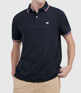 Polo pour homme, personnalisé OEM, 100% coton, brodé, poids lourd, dernier modèle, respirant, doux, tricoté, manches courtes, décontracté, golf, XL - Product Image 3