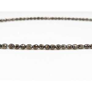 Perles de diamant naturel de qualité AAA+ Champagne, facettées, 3-5 mm, diamants en vrac, cadeau de Noël - Product Image 3