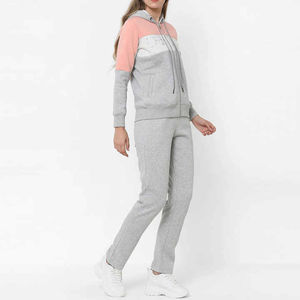 Nuevo chándal elegante para mujer con logotipo personalizado de dos piezas de gran tamaño al por mayor precio barato chándal para mujer - Product Image 6