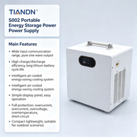 Station portable 3.6KW 6KW LiFePO4 avec onduleur à onde sinusoïdale pure MPPT pour panneau solaire externe, idéale pour la maison et les zones éloignées (système de secours)