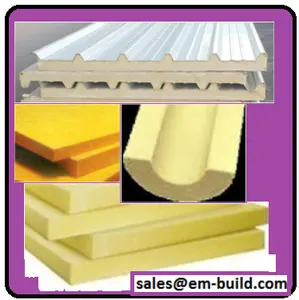 PU/PUF/PUR/ Polyurethane Foam sheets/Blocks/Boards/Pipe sections/Sandwich panels