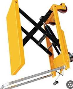 <b>Portable</b> 150KG Manual Hydraulic Scissor Lift Platform Flatbed <b>Trolley</b> Mini Mobile Lift Hand Carts <b>Trolleys</b> Steel Brand New - Product Image 3