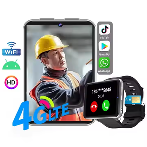 Dernière montre intelligente 4G étanche IP67 DM100 avec WiFi, thermomètre, caméra, téléphone portable avec <span class=keywords><strong>Internet</strong></span>, montre 5G la plus vendue, système d'exploitation Android - Product Image 3