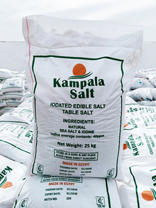 Sel de mer raffiné comestible iodé Kampala, qualité alimentaire, en poudre solide, pureté 99,8 %, 25 kg - Product Image 6