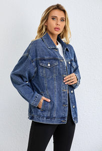 Nouvelle veste en jean pour femmes en tissu de qualité supérieure Veste en jean entièrement personnalisée, respirante, de dernière conception à prix raisonnable - Product Image 6